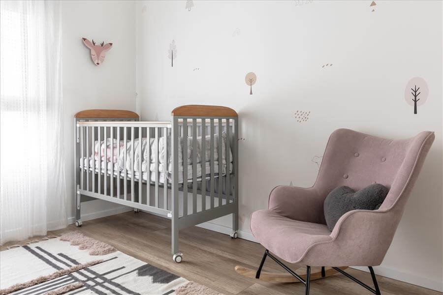 חדר תינוקות מעוצב
