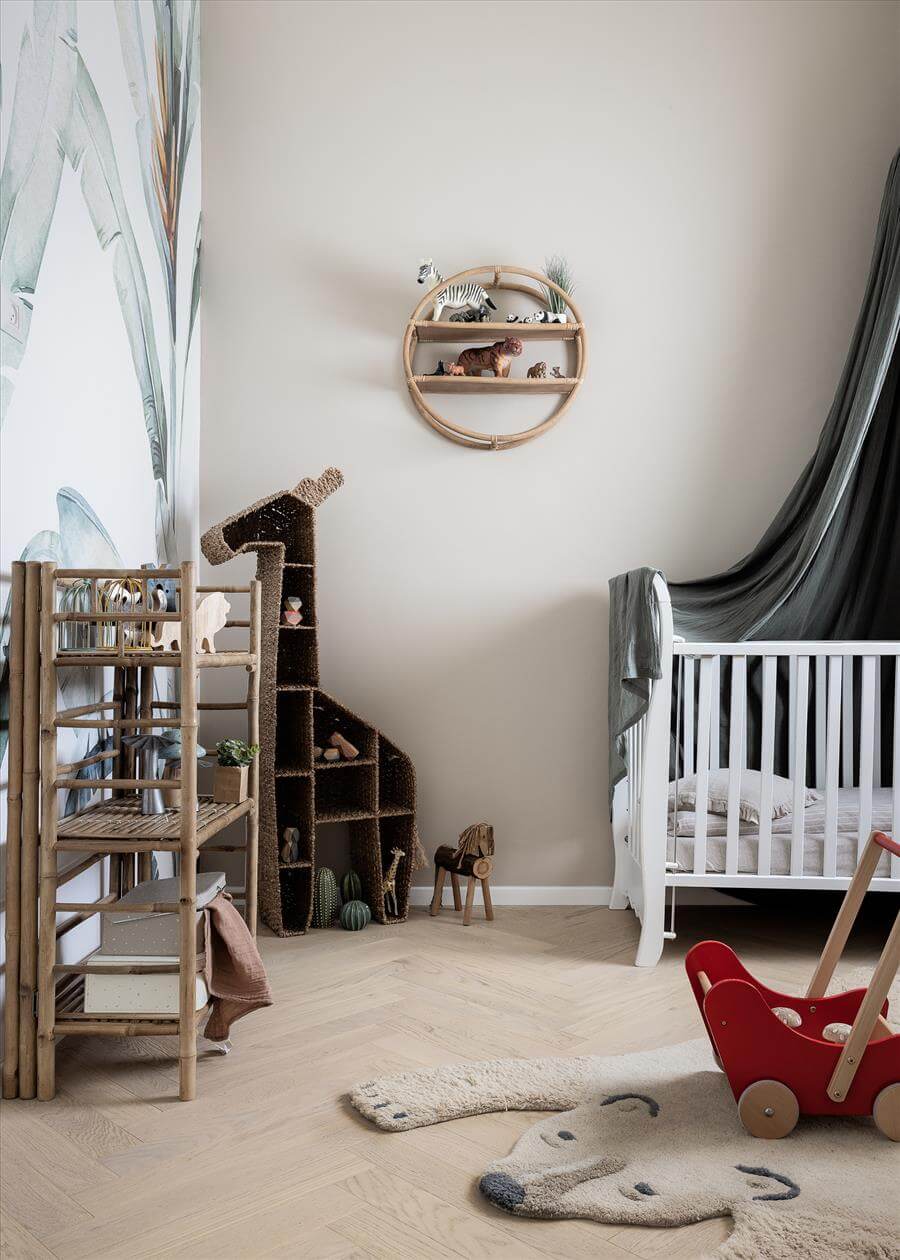 חדר תינוקות אקלקטי