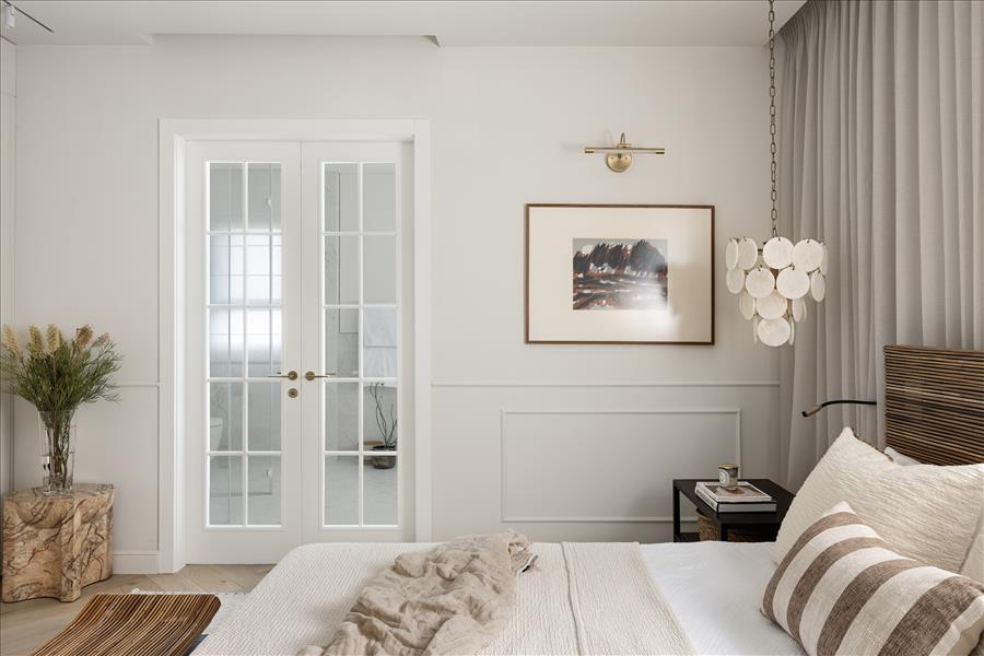 הקרניז יוצר המשכיות לעיצוב של הבית כולו