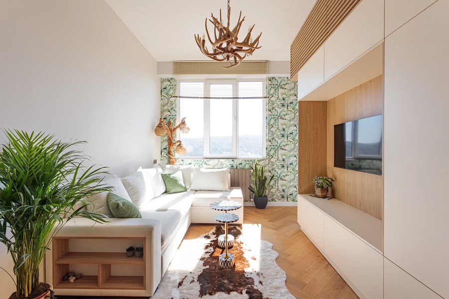 החלון הגדול הפך לאלמנט המרכזי במרחב