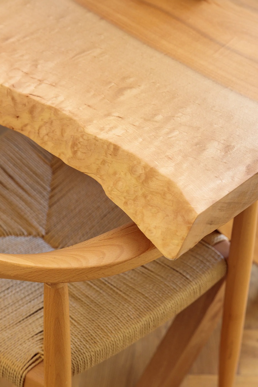 פלטת עץ גושני לא מעובד