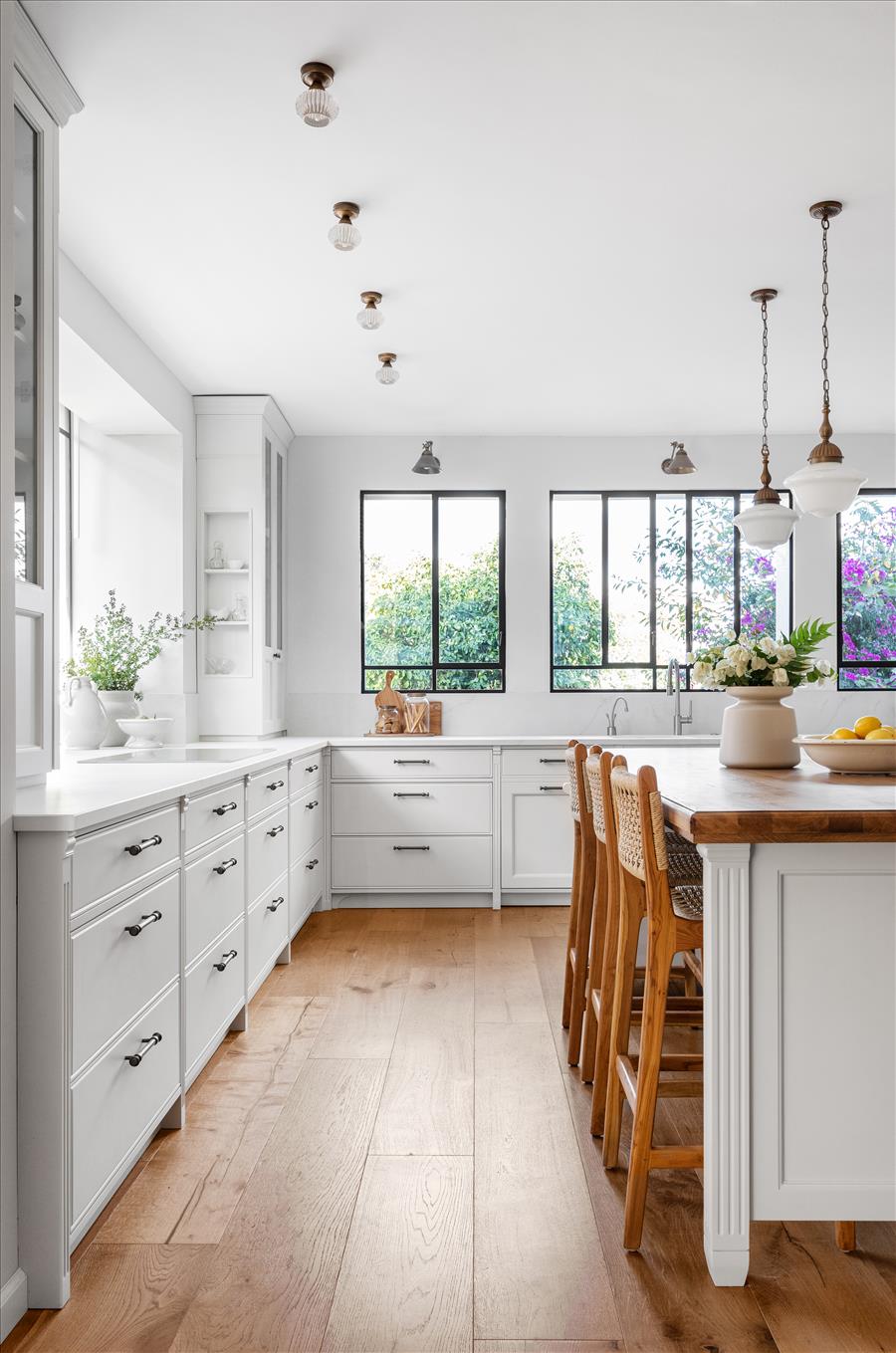 נגיעה כפרית במטבח