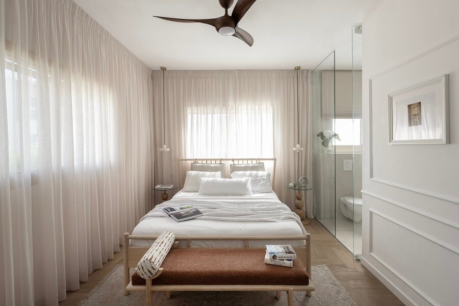 תוכנן מחדש על מנת לזקק את המרחב ולהשיב לו תחושת סדר