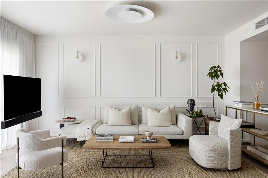 ריהוט רך עם פינות מעוגלות