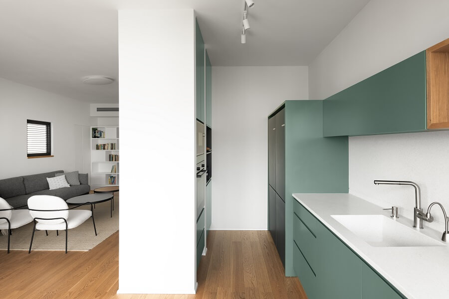 מטבח צר וארוך