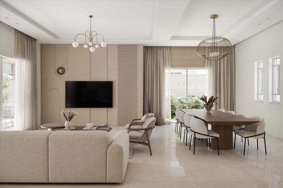 פלטת גוונים טבעית ונעימה