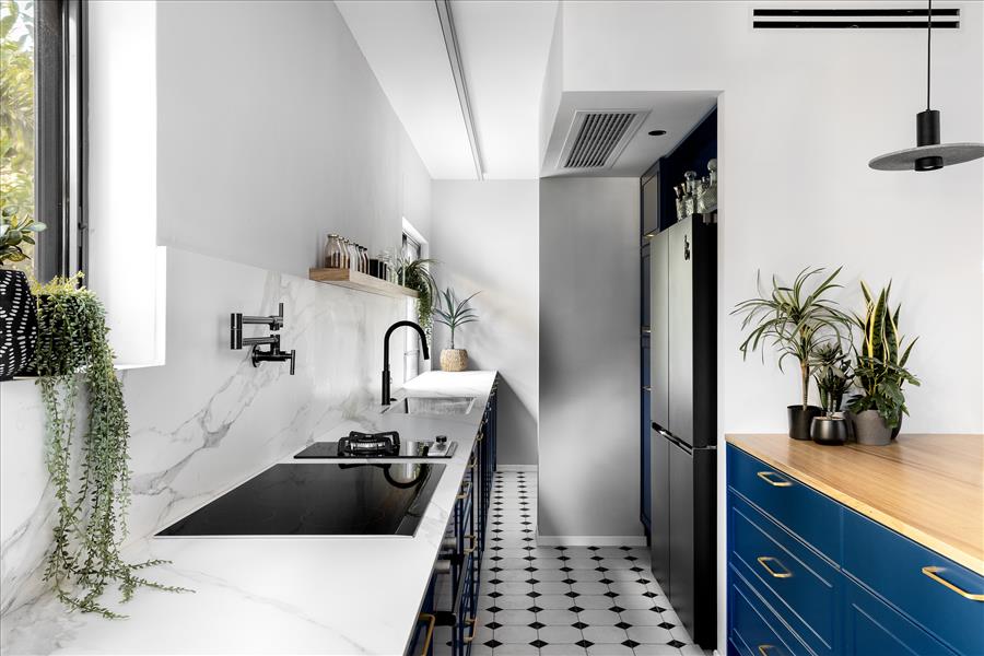 עמוד קונסטרוקטיבי שהפך לחלק בלתי נפרד מהעיצוב