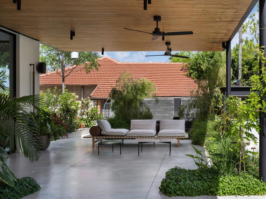 מאפשר לבית להתנהל בקצב טבעי והרמוני עם הסביבה