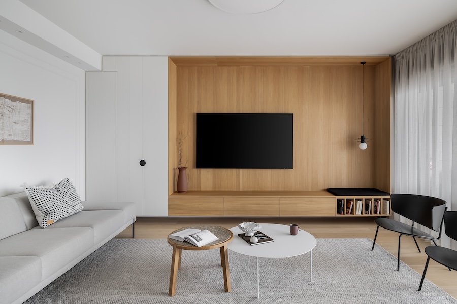 אלמנט מרכזי המשלב אסתטיקה נקייה עם פרקטיקה