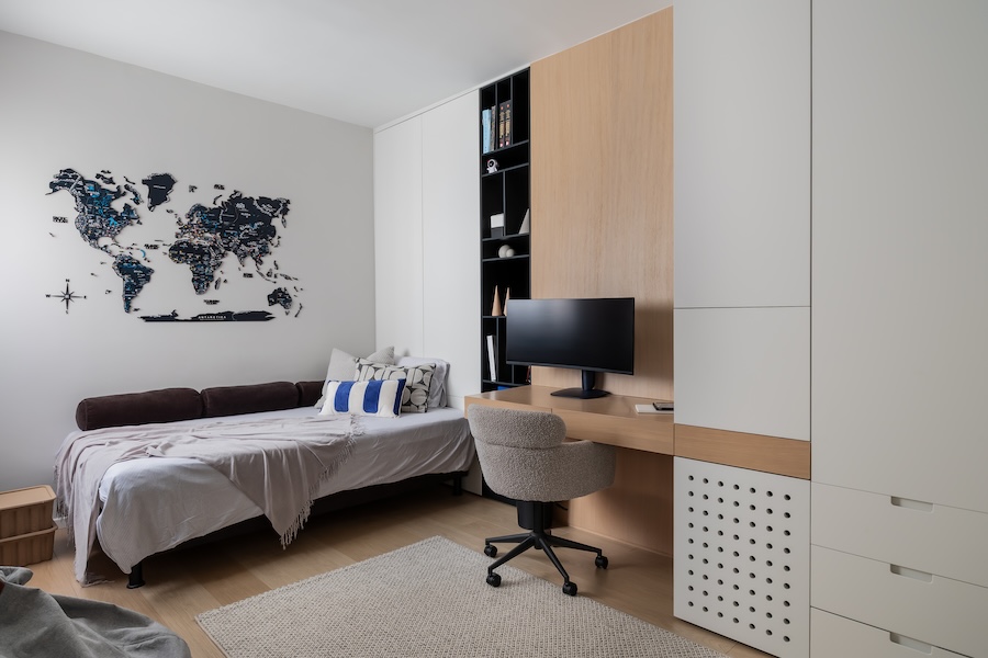 התאמה מחודשת של חדר הילדים